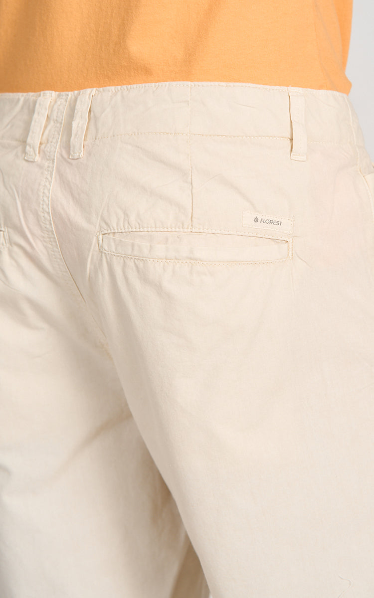 Bermuda Sarja Leve Off-White