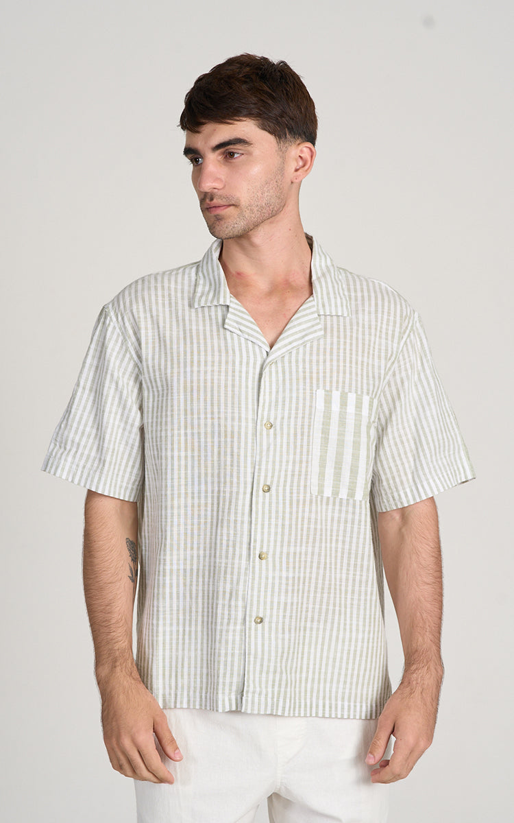 CAMISA CUBANA MC LISTRAS Oliva