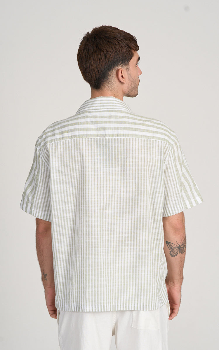 CAMISA CUBANA MC LISTRAS Oliva