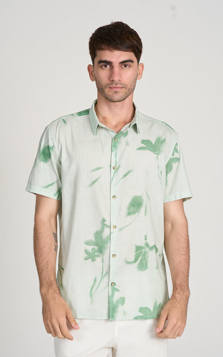 Camisa Acqua Mc Verde