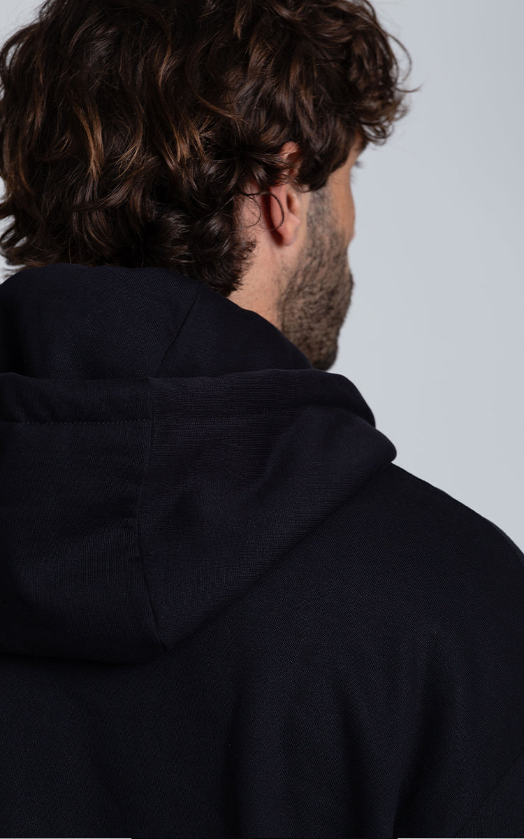 Casaco Luar Moletom Preto