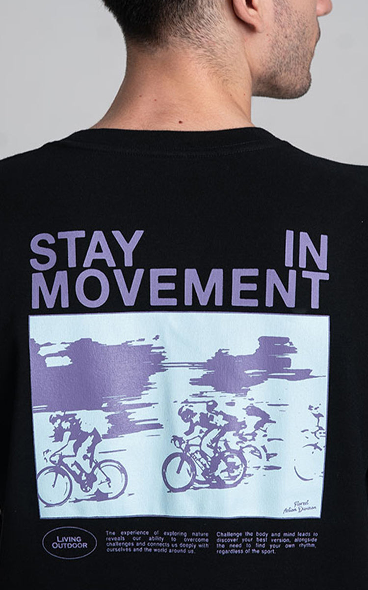Camiseta Movement Over Preto