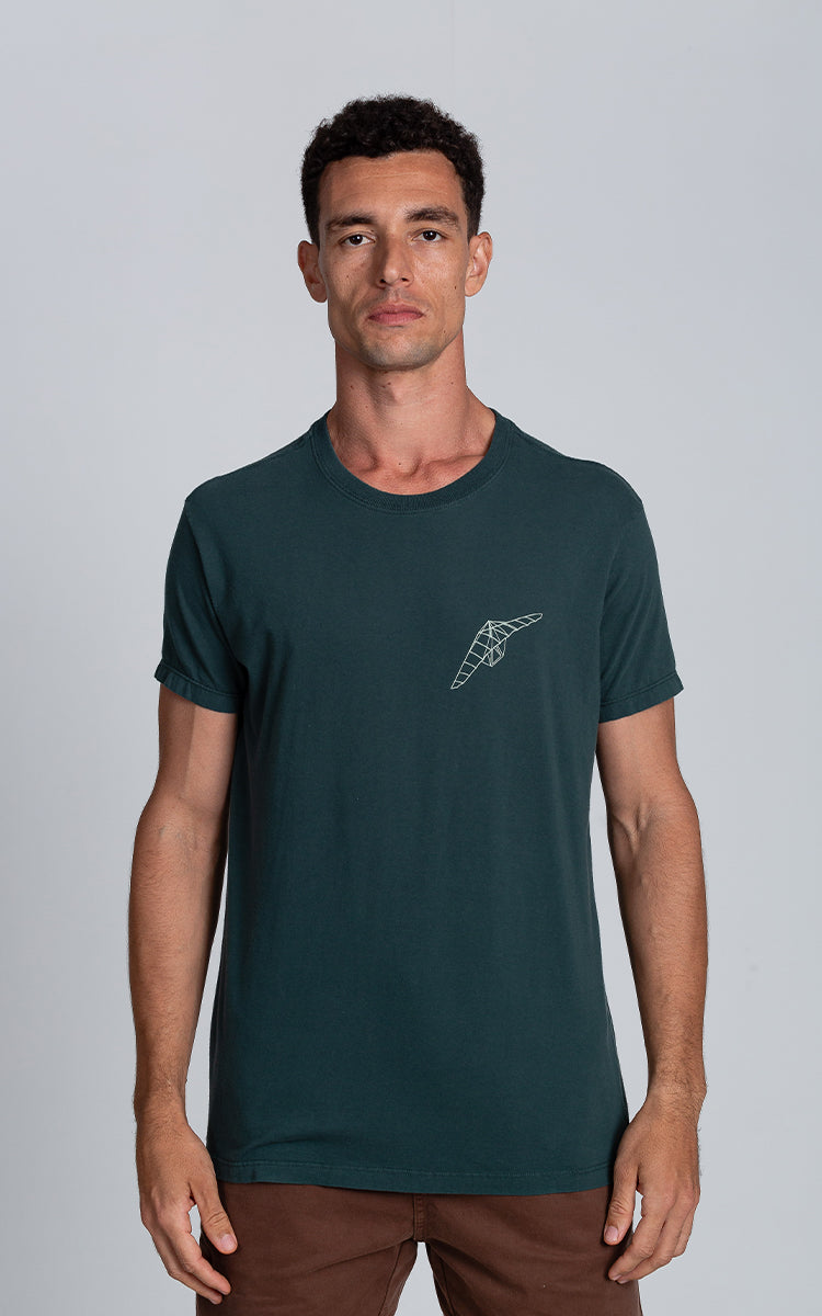 Camiseta Project Freedom Verde Escuro