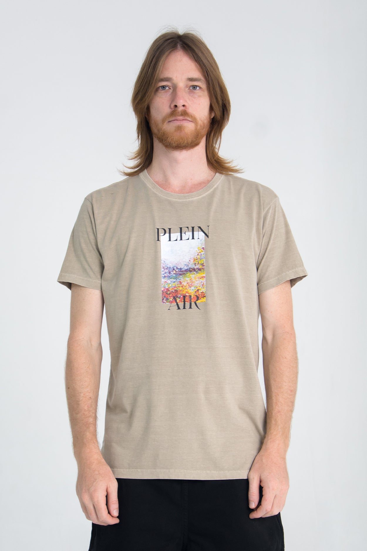 Camiseta Plein Air Caqui