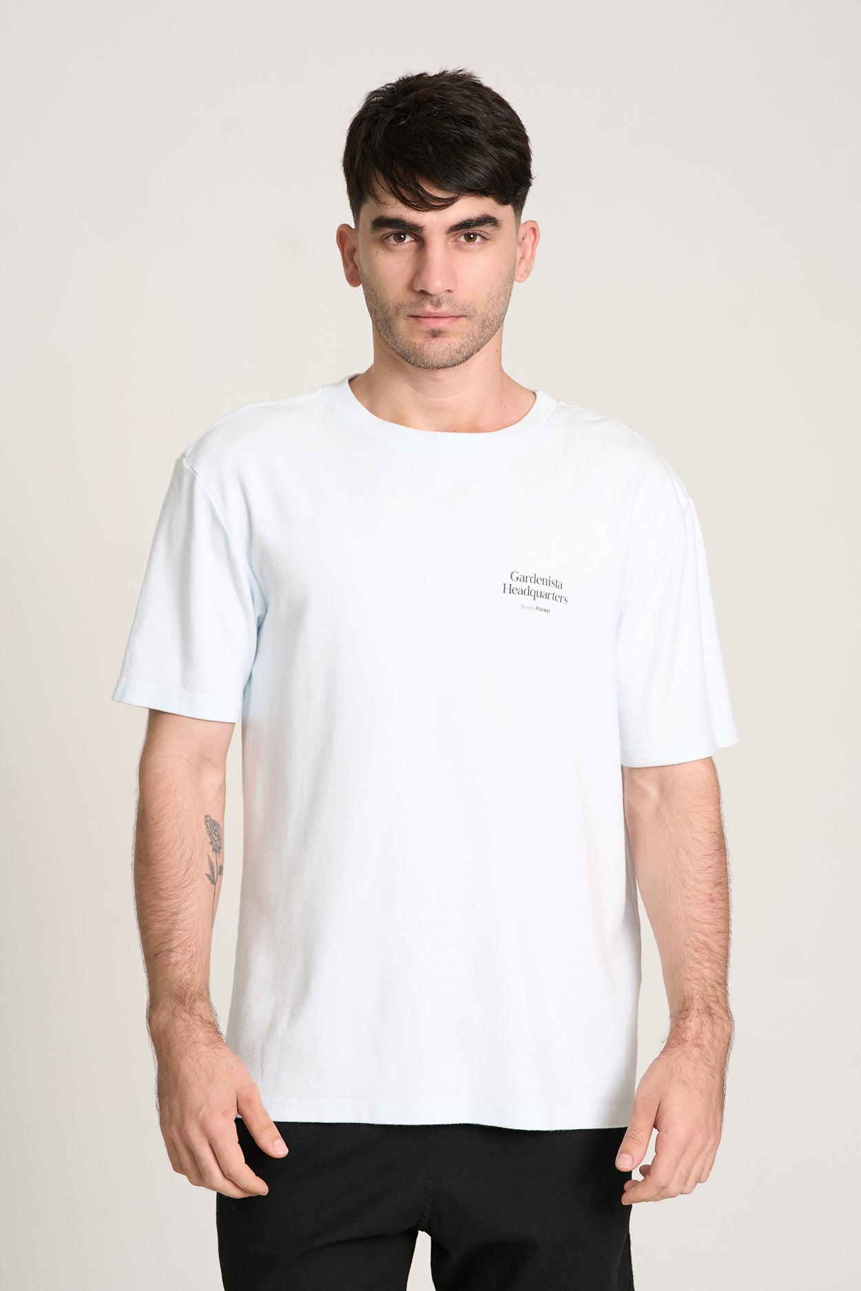 CAMISETA GARDENISTA OVER Branco