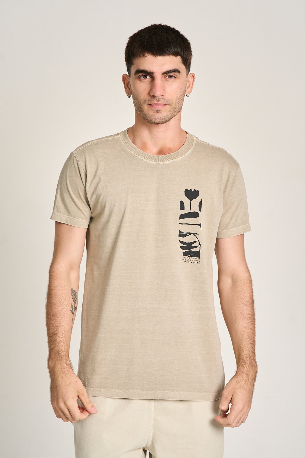 CAMISETA GARDEN Caqui