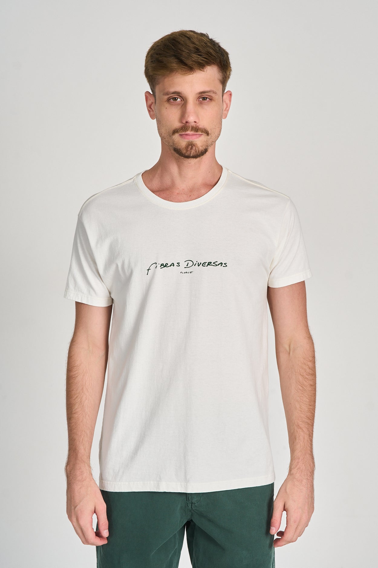 Camiseta Fibras Diversas Natural