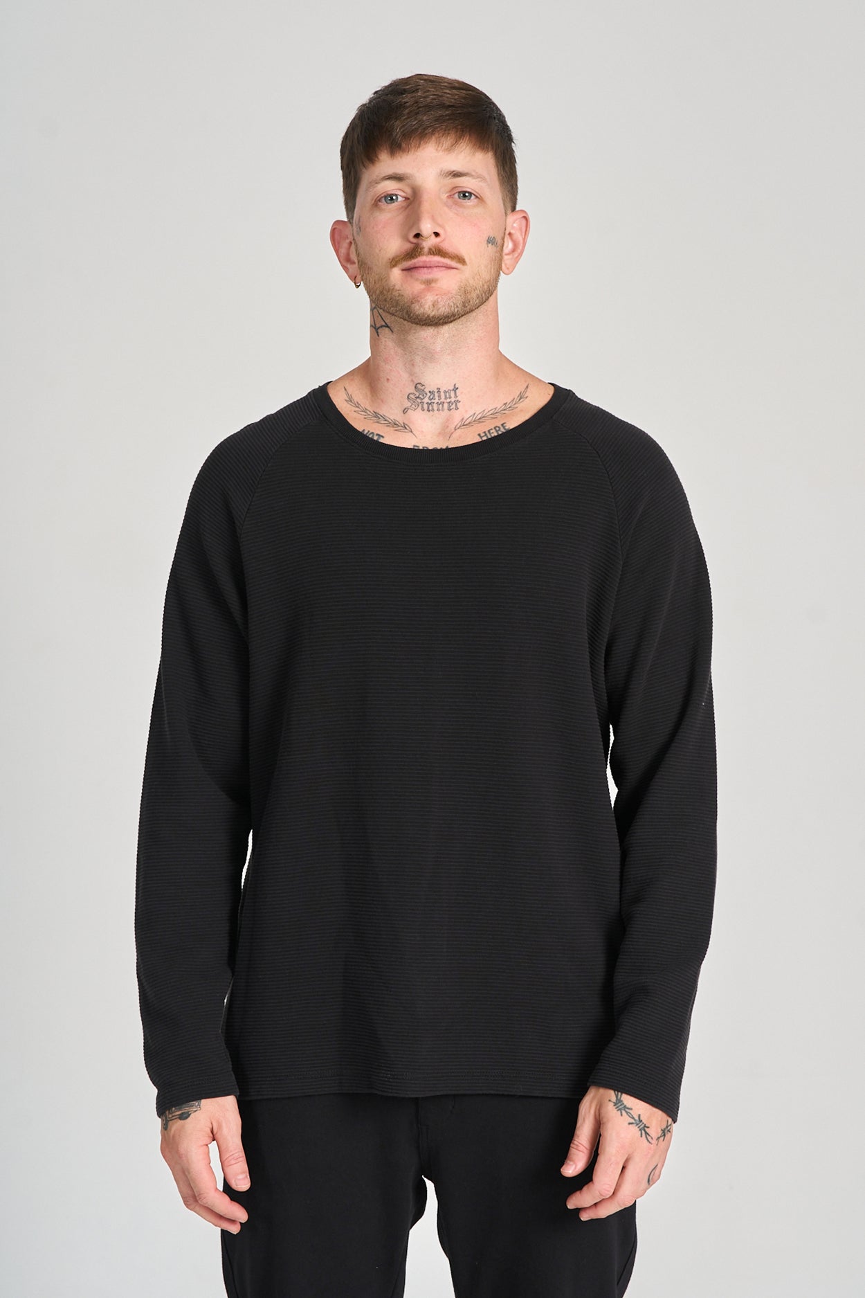 Camiseta Raglan Layer ML Preto Reativo