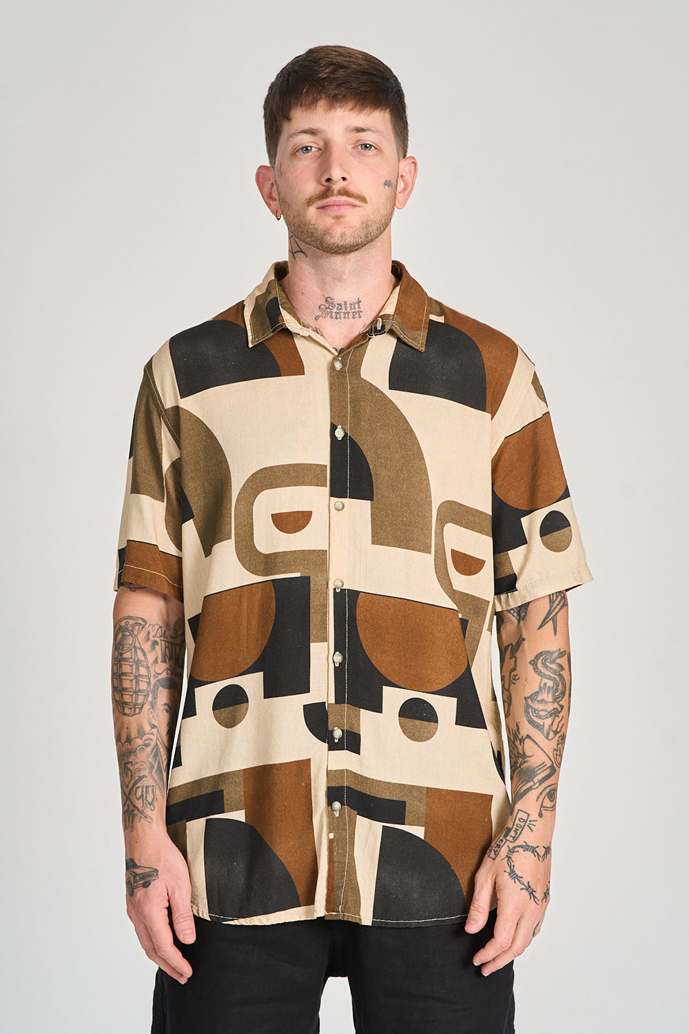 Camisa Nassau Mc Marrom