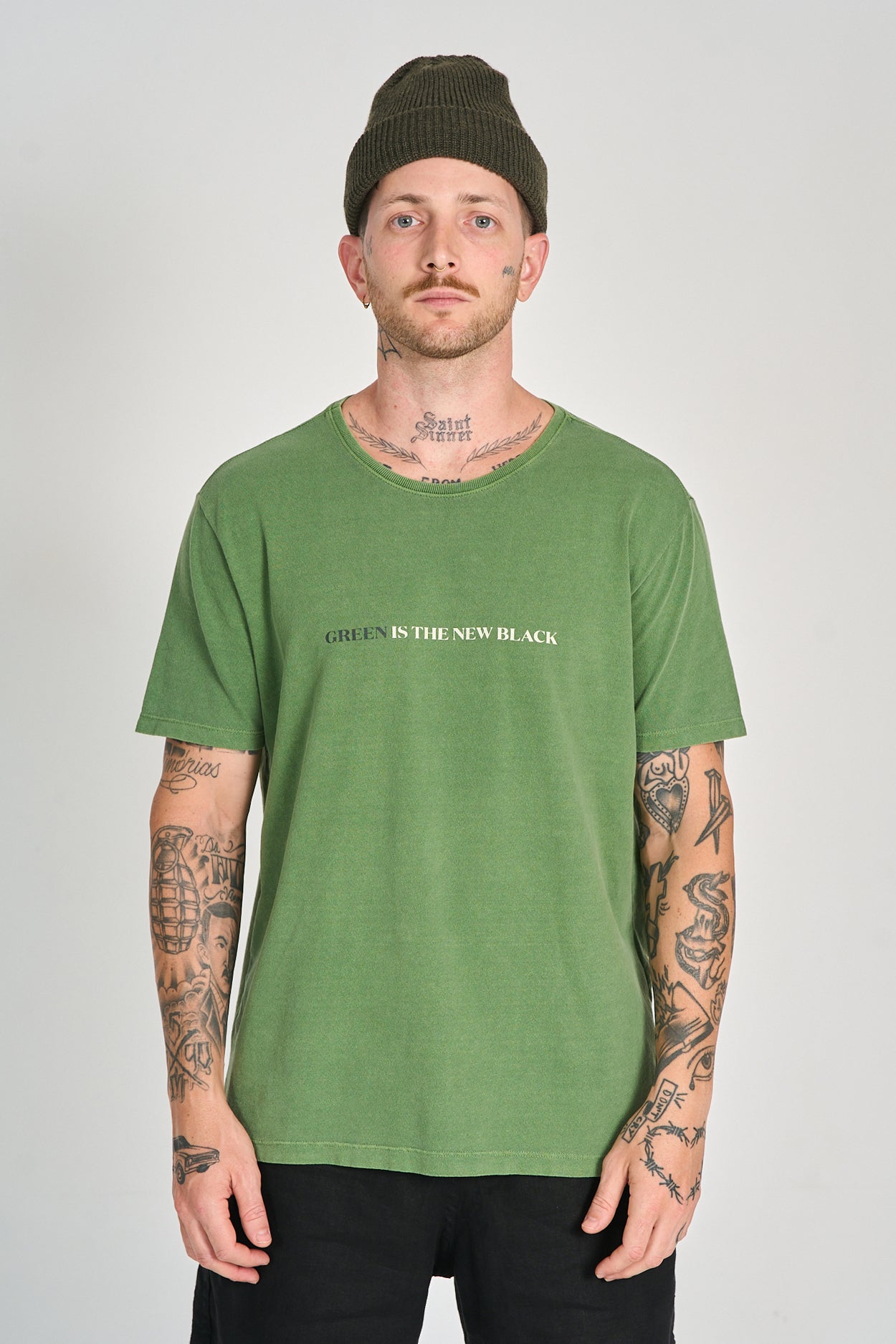 Camiseta New Black Verde