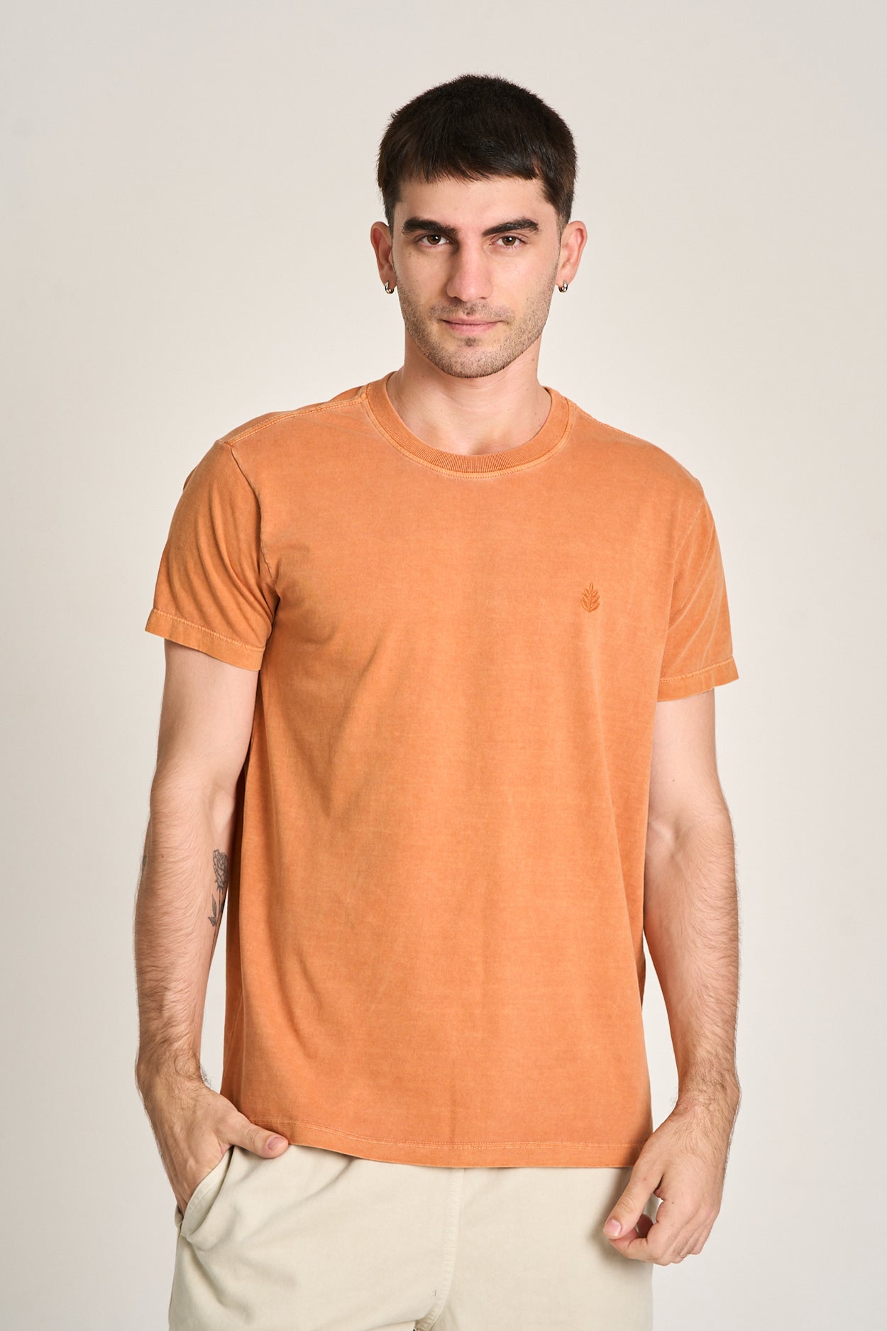 Camiseta Basic Stone Telha