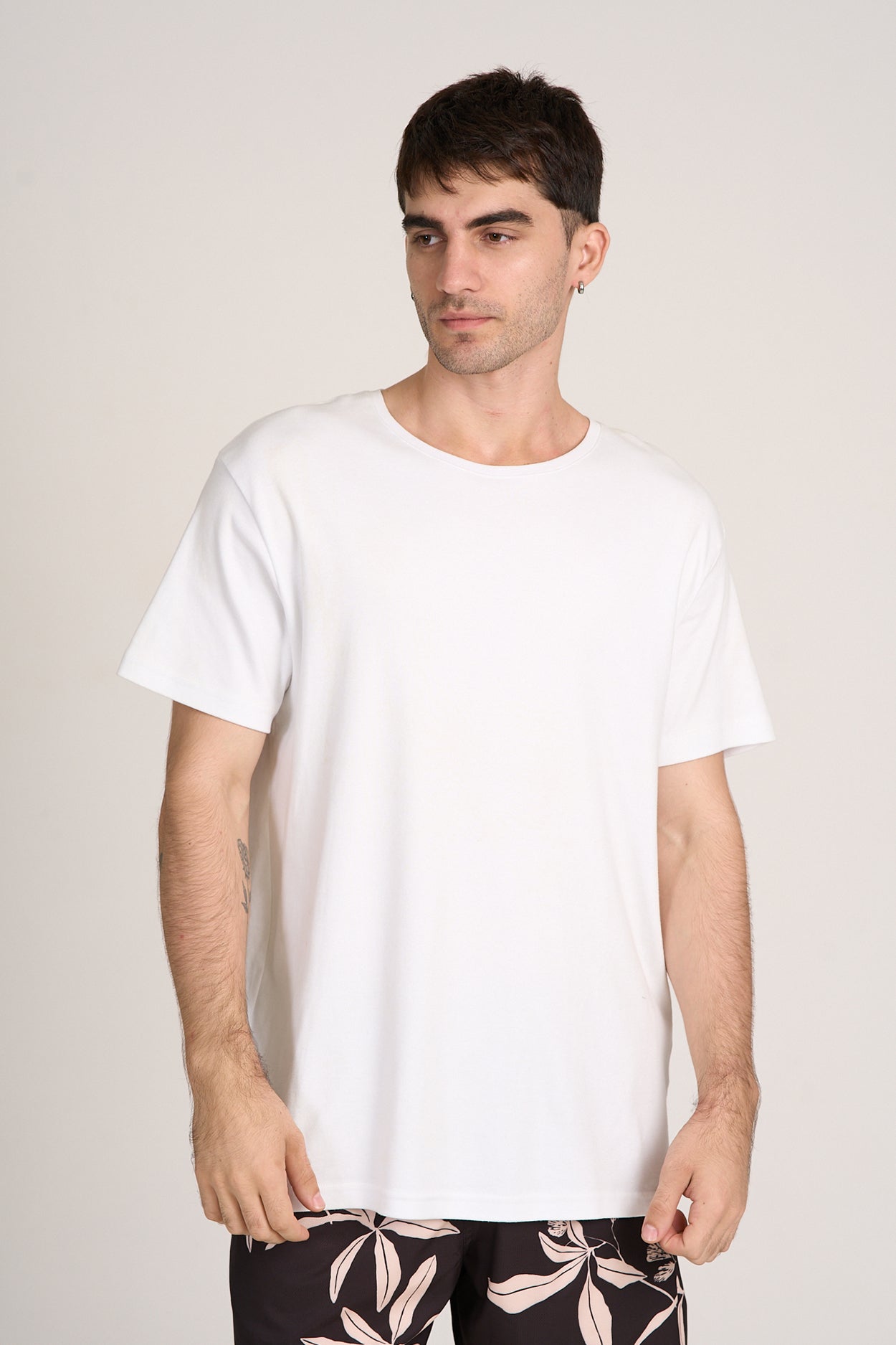 Camiseta Fio Egípcio Branco