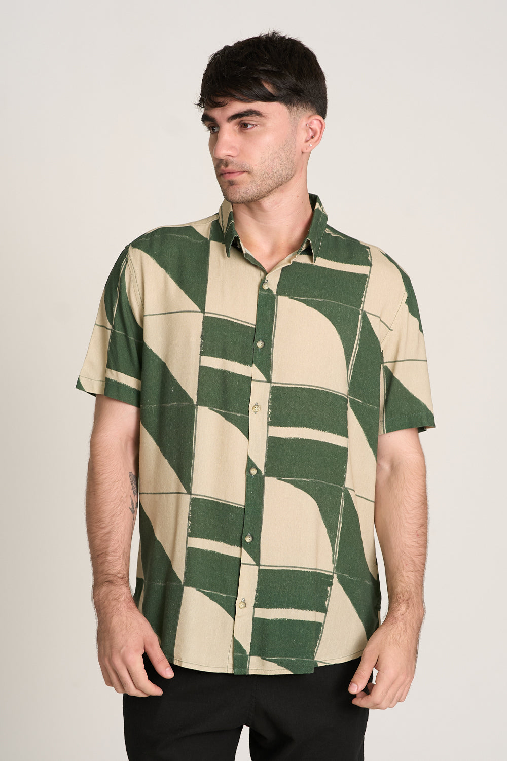 Camisa Tile MC Multi