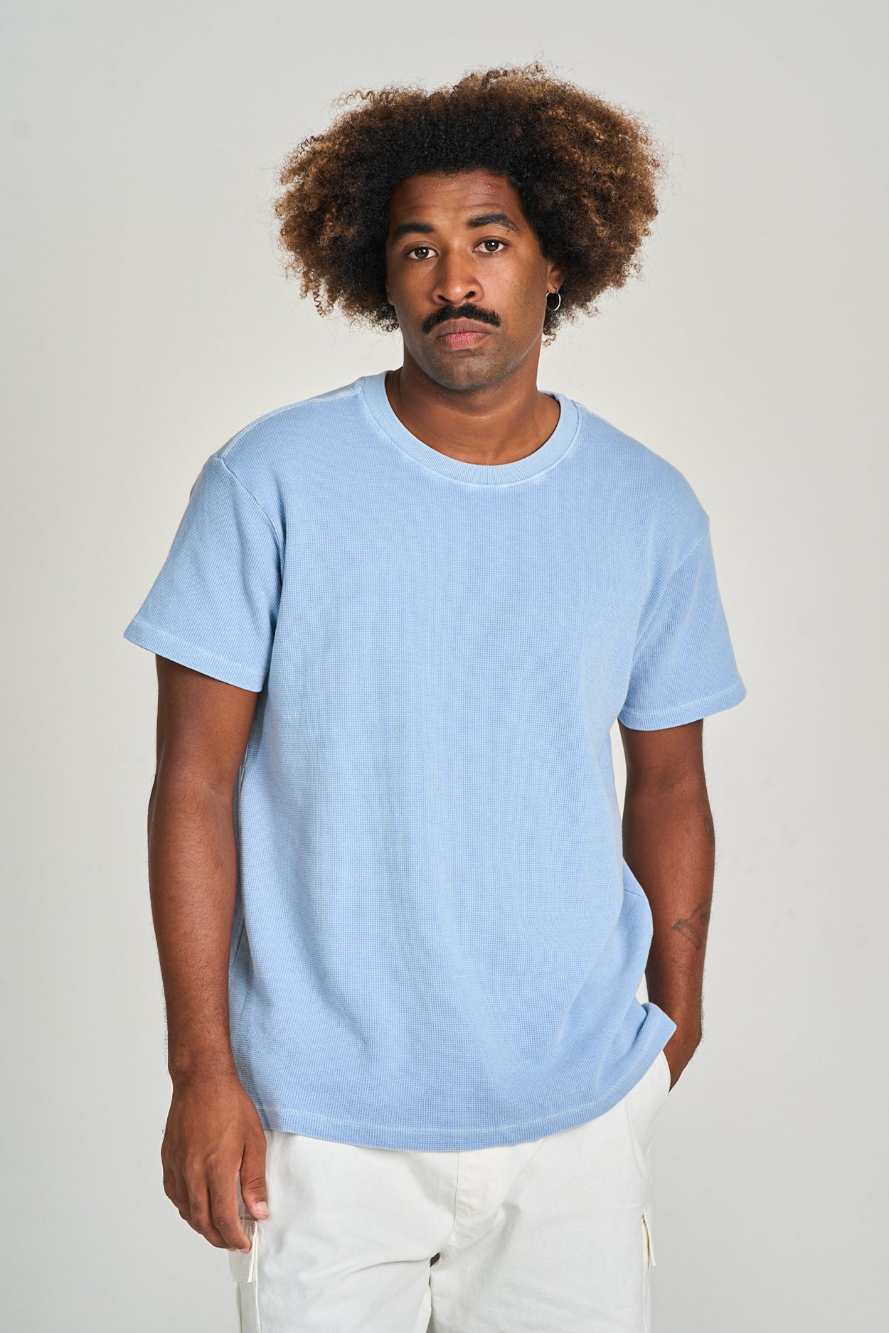 Camiseta Quadrile Azul Claro