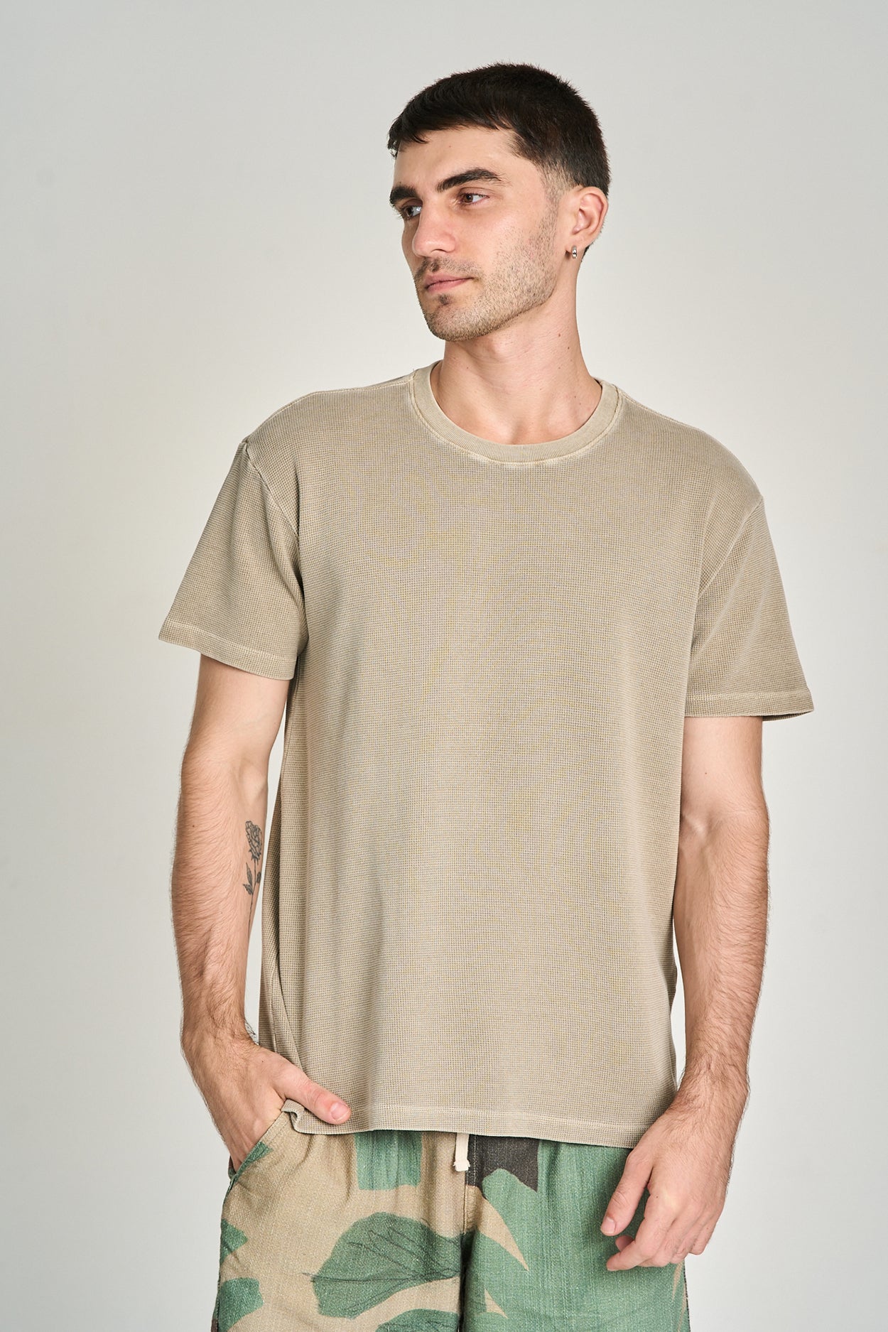 Camiseta Quadrile Caqui