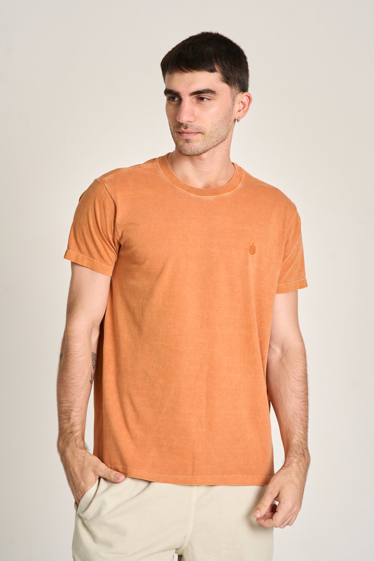 Camiseta Basic Stone Telha