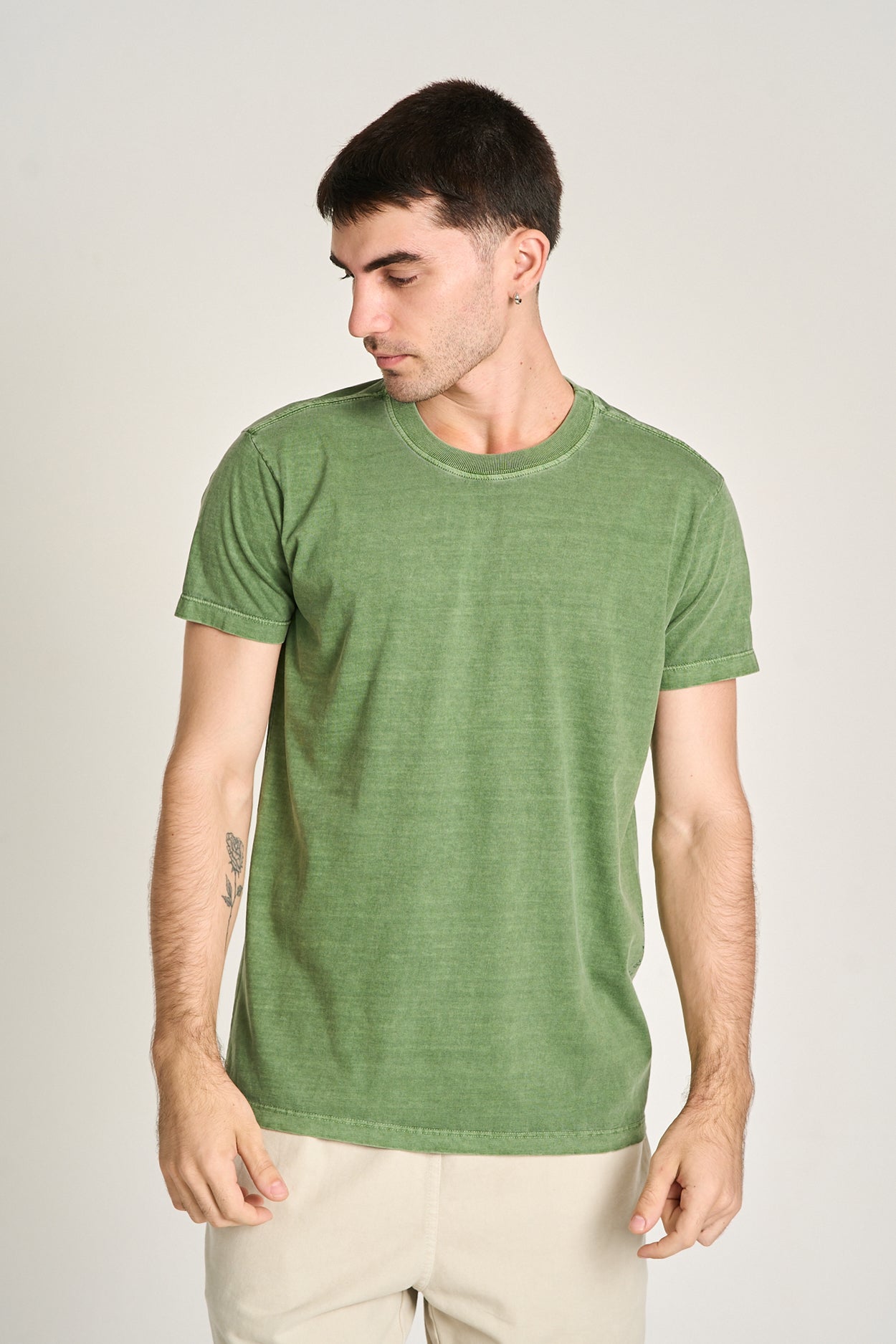 CAMISETA INSPIRED BY NATURE Verde Folha
