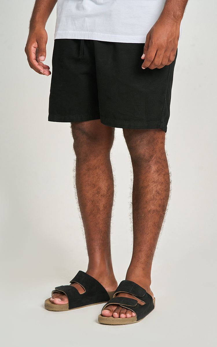 Short Sarja Volley Preto