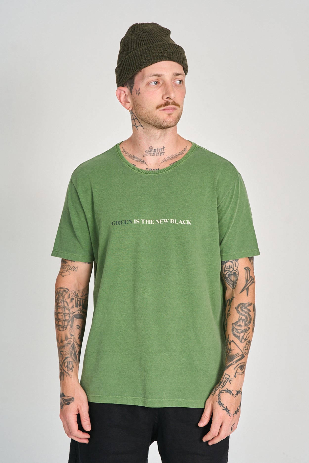 Camiseta New Black Verde