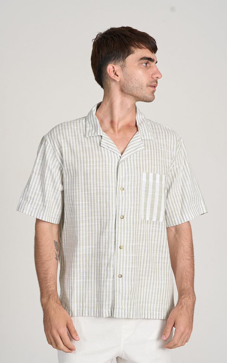 CAMISA CUBANA MC LISTRAS Oliva