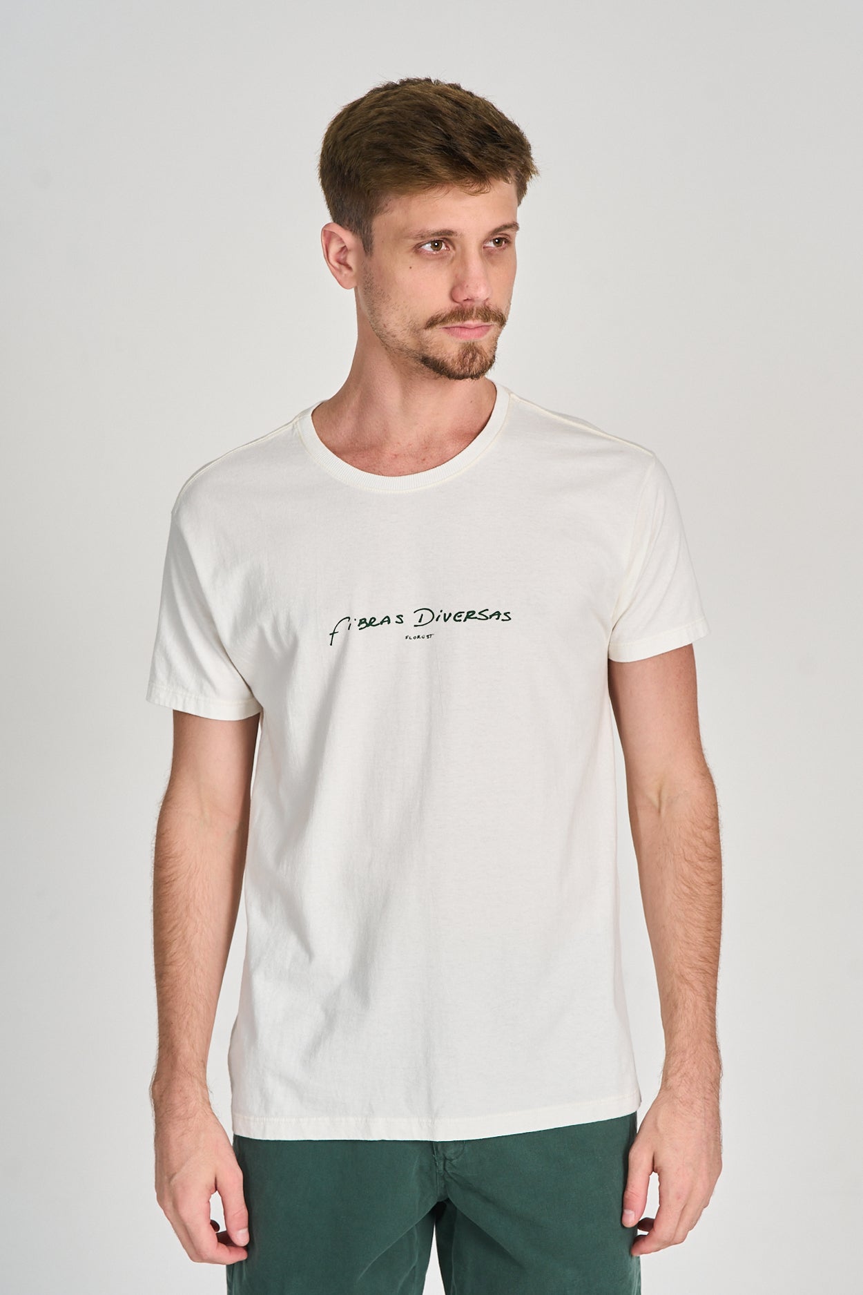 Camiseta Fibras Diversas Natural
