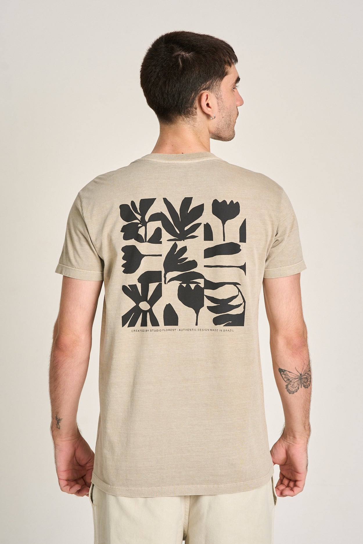 CAMISETA GARDEN Caqui