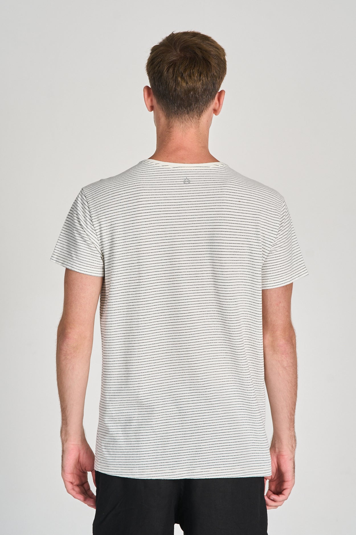 Camiseta Pasco Listrada Branco