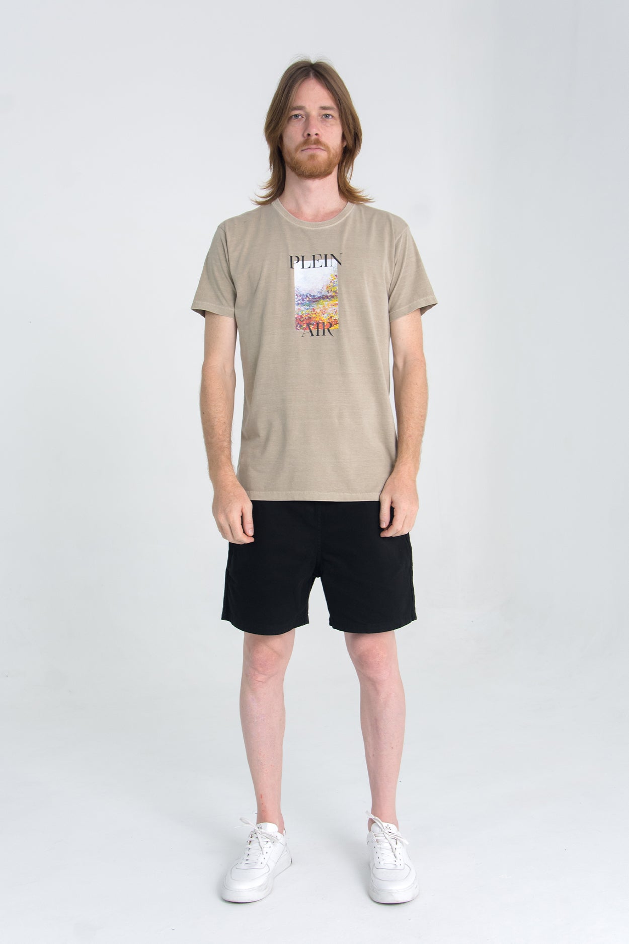 Camiseta Plein Air Caqui