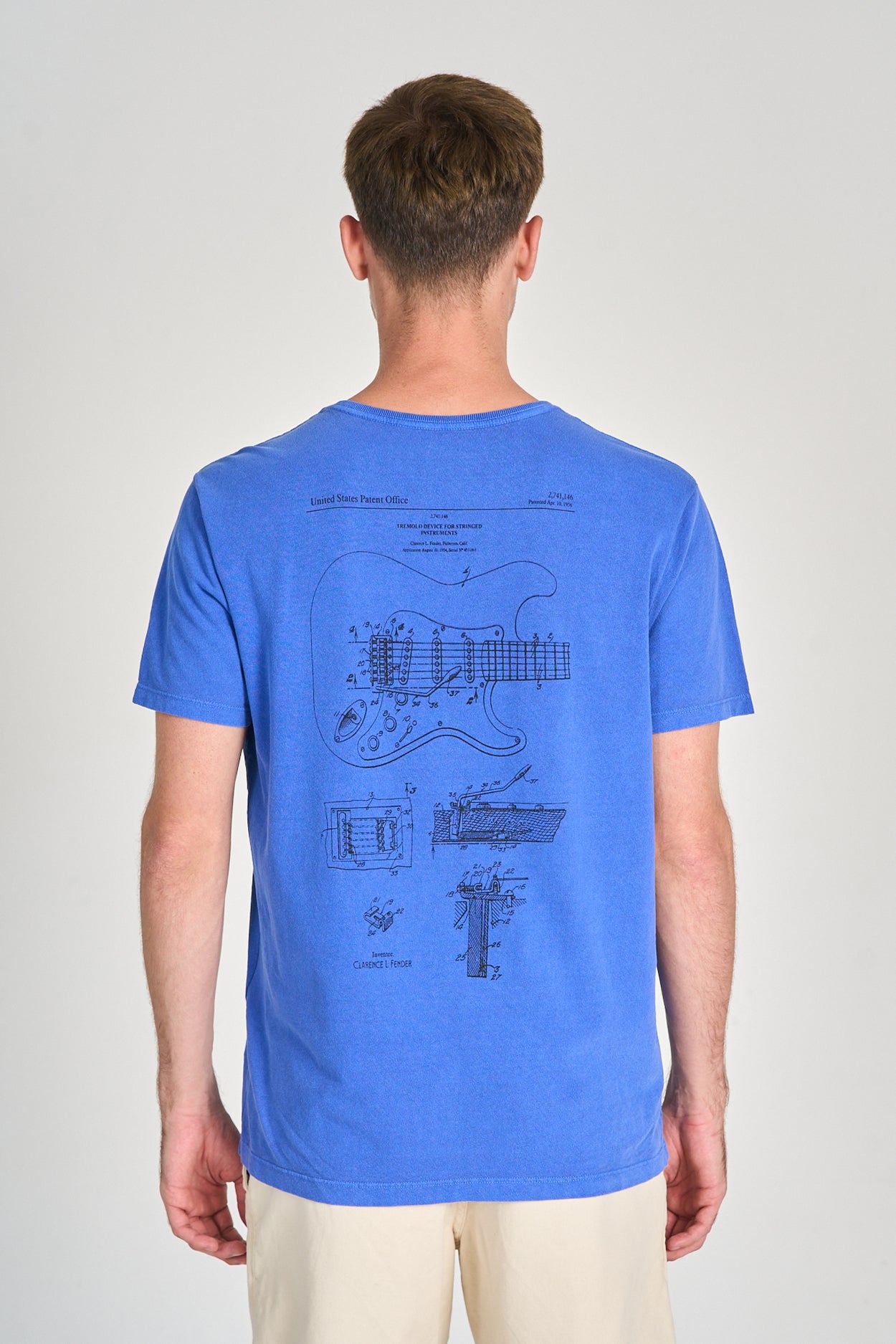 Camiseta Rocknroll Azul