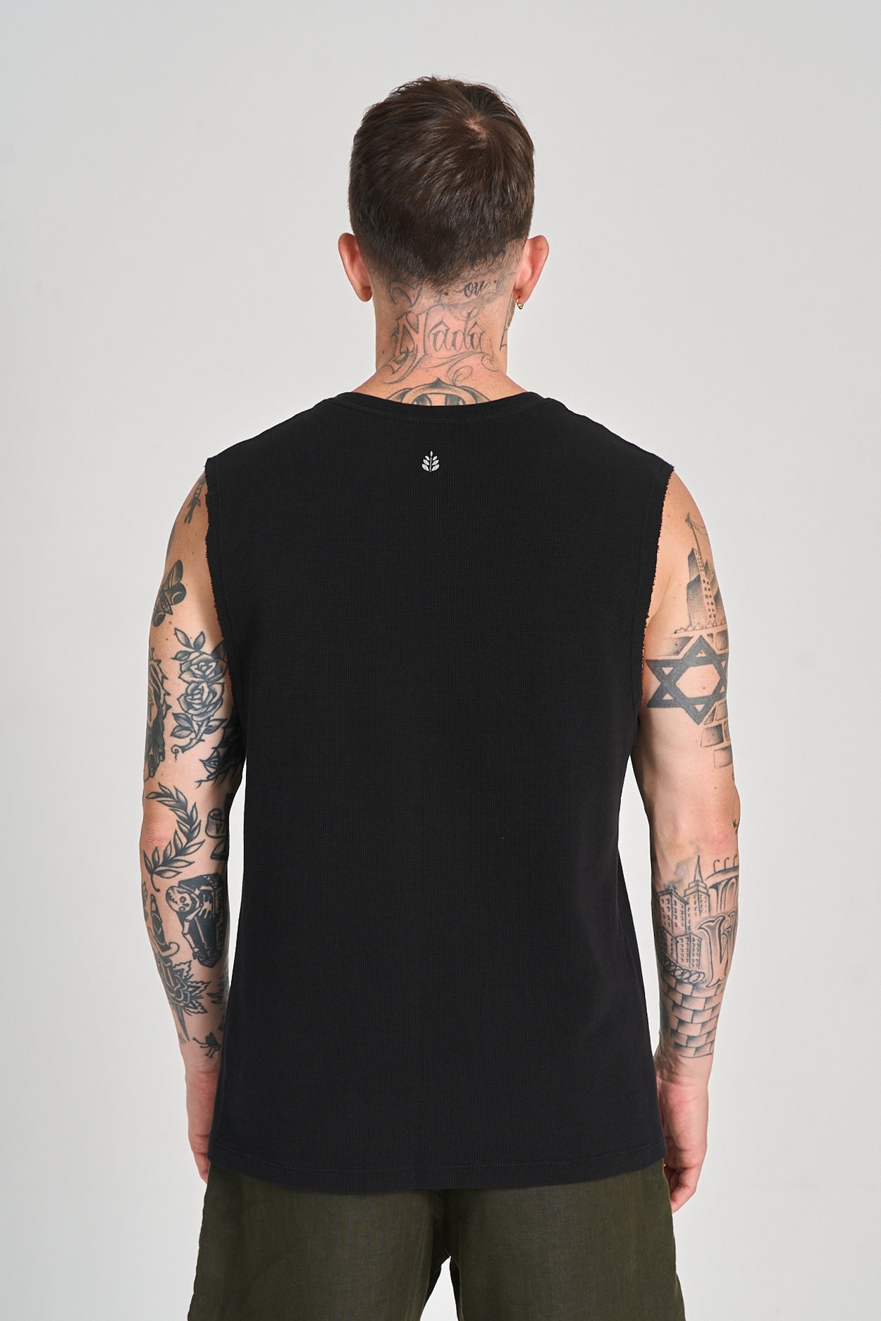 Regata Quadrile Preto Reativo