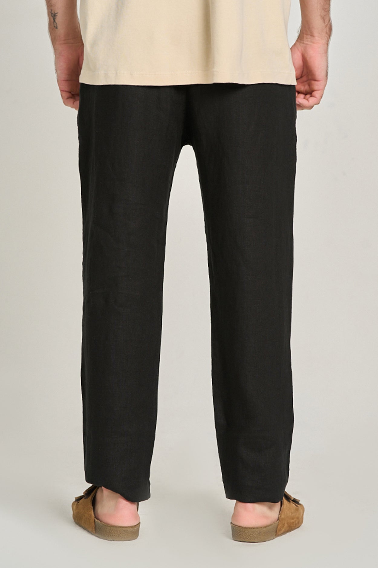 Calça Puro Linho Preto