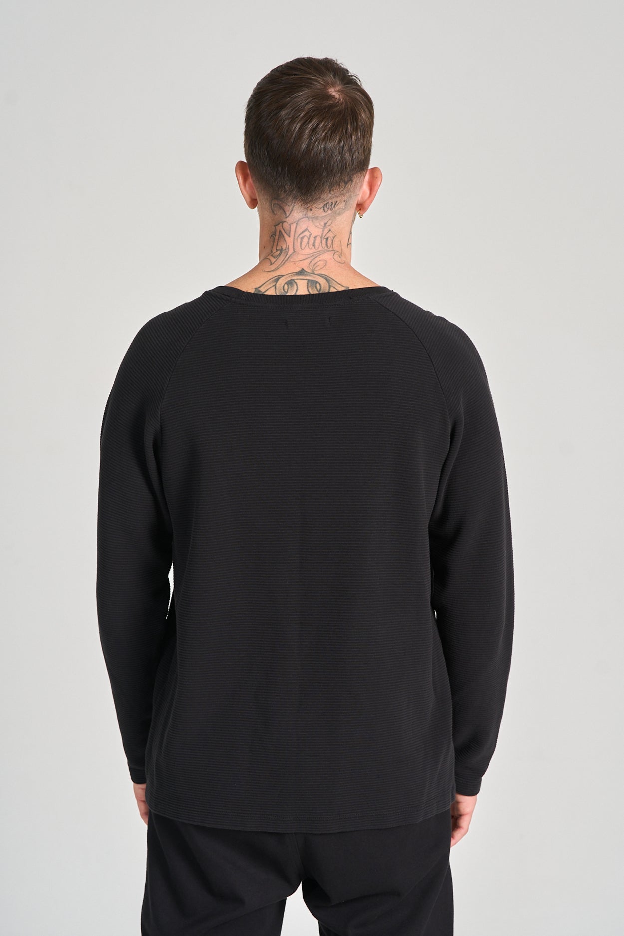 Camiseta Raglan Layer ML Preto Reativo