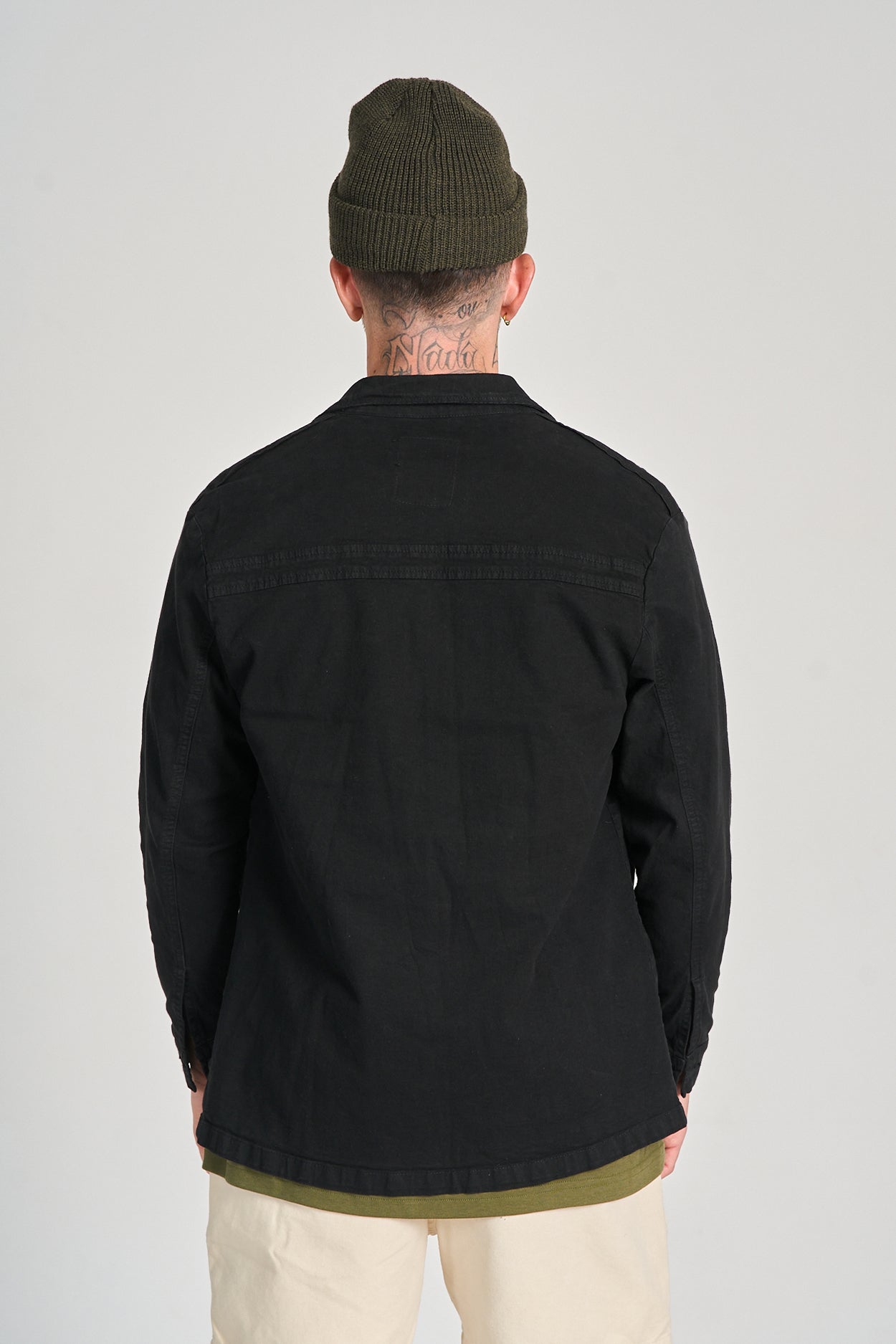 JAQUETA SARJA Preto