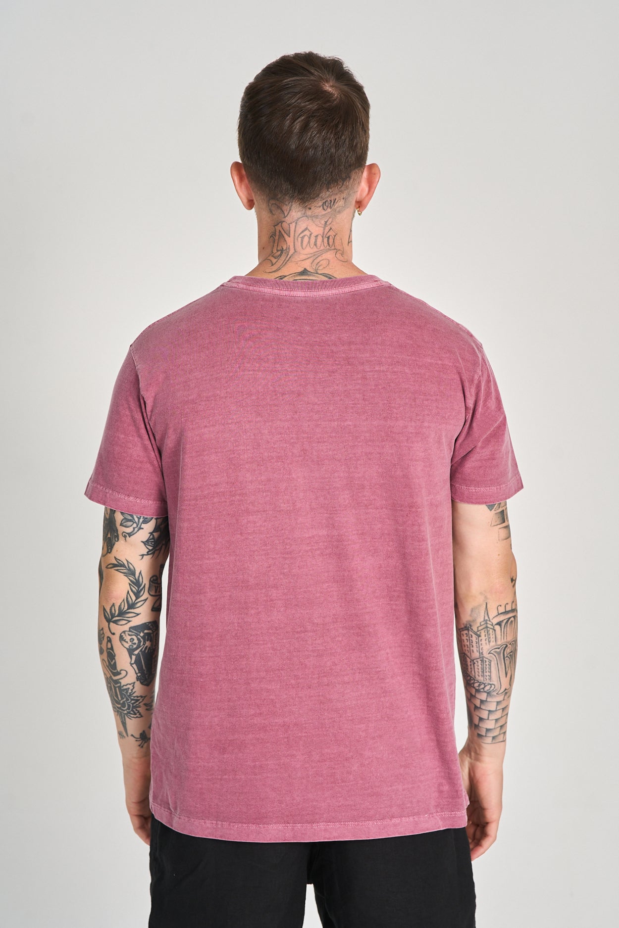 Camiseta Basic Stone Bordo