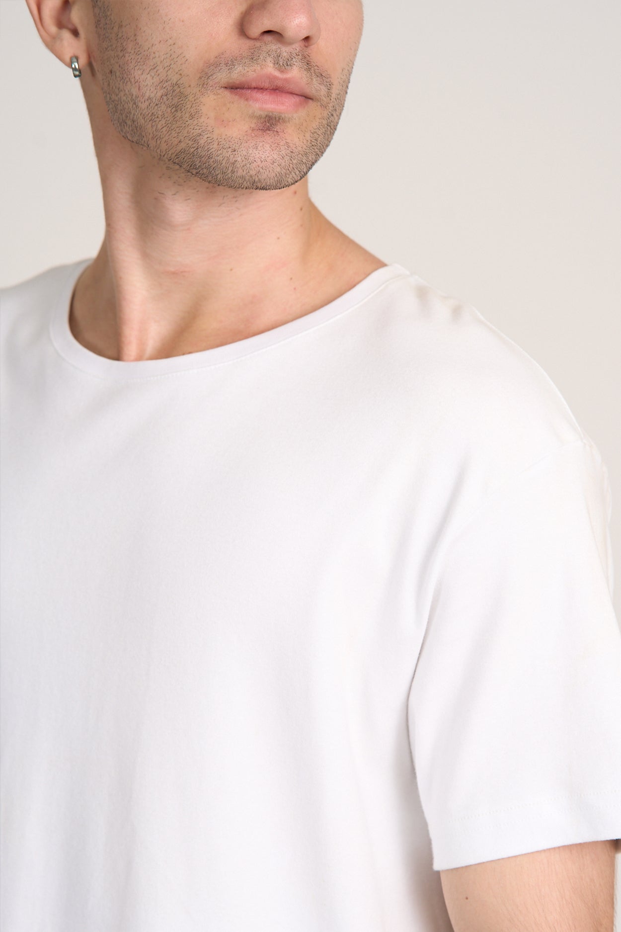 Camiseta Fio Egípcio Branco