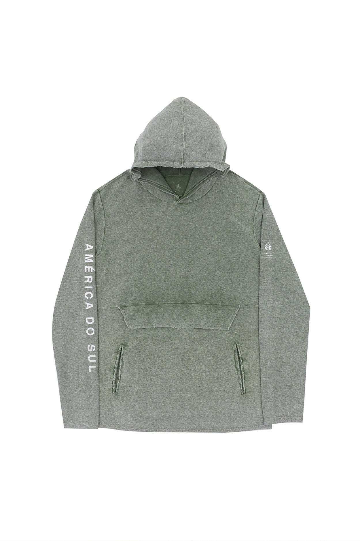 Hoodie Iquitos Marmorizado Verde
