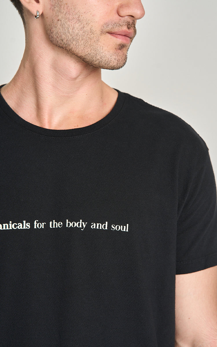 Camiseta Body and Soul Preto