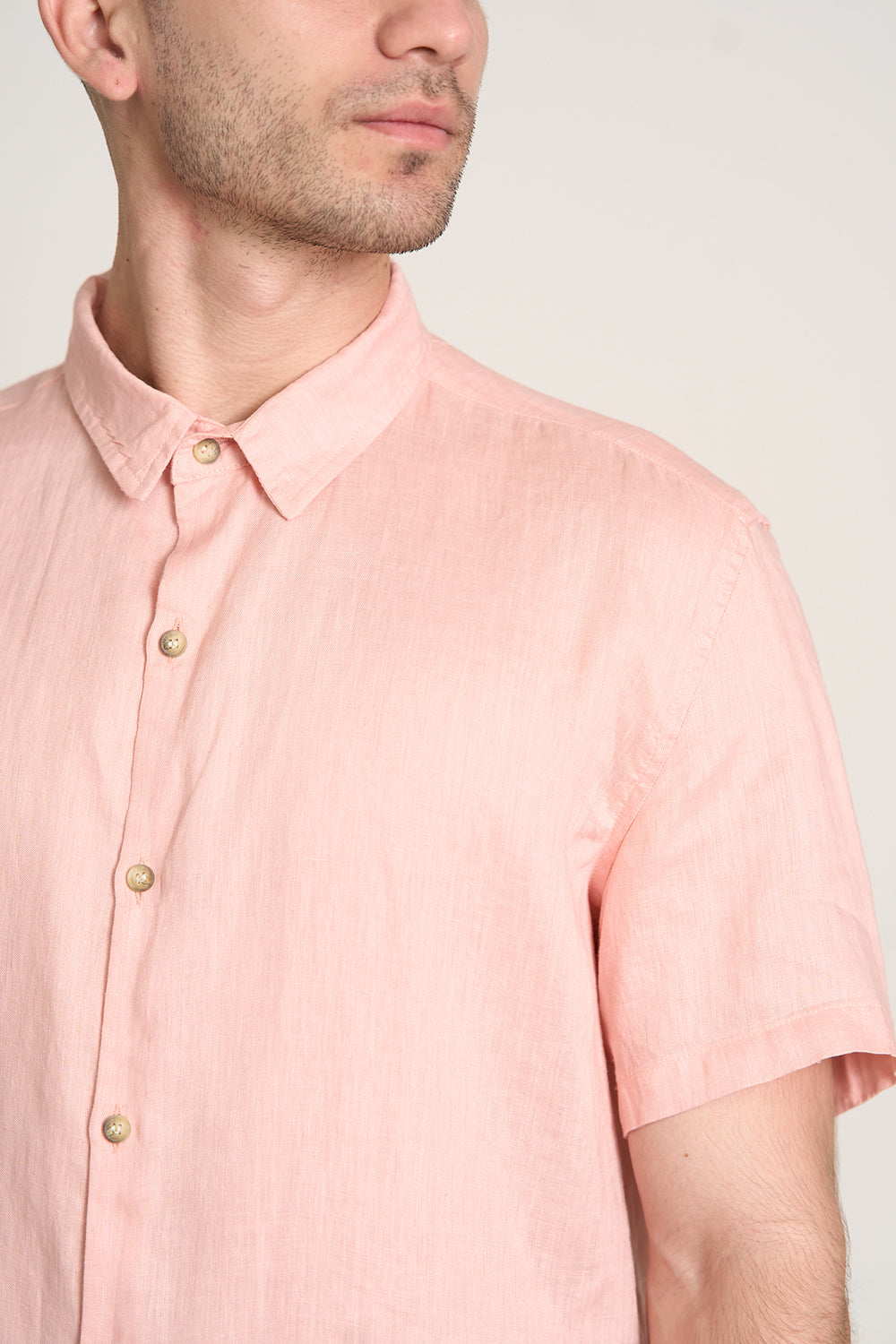 Camisa Puro Linho MC ROSE