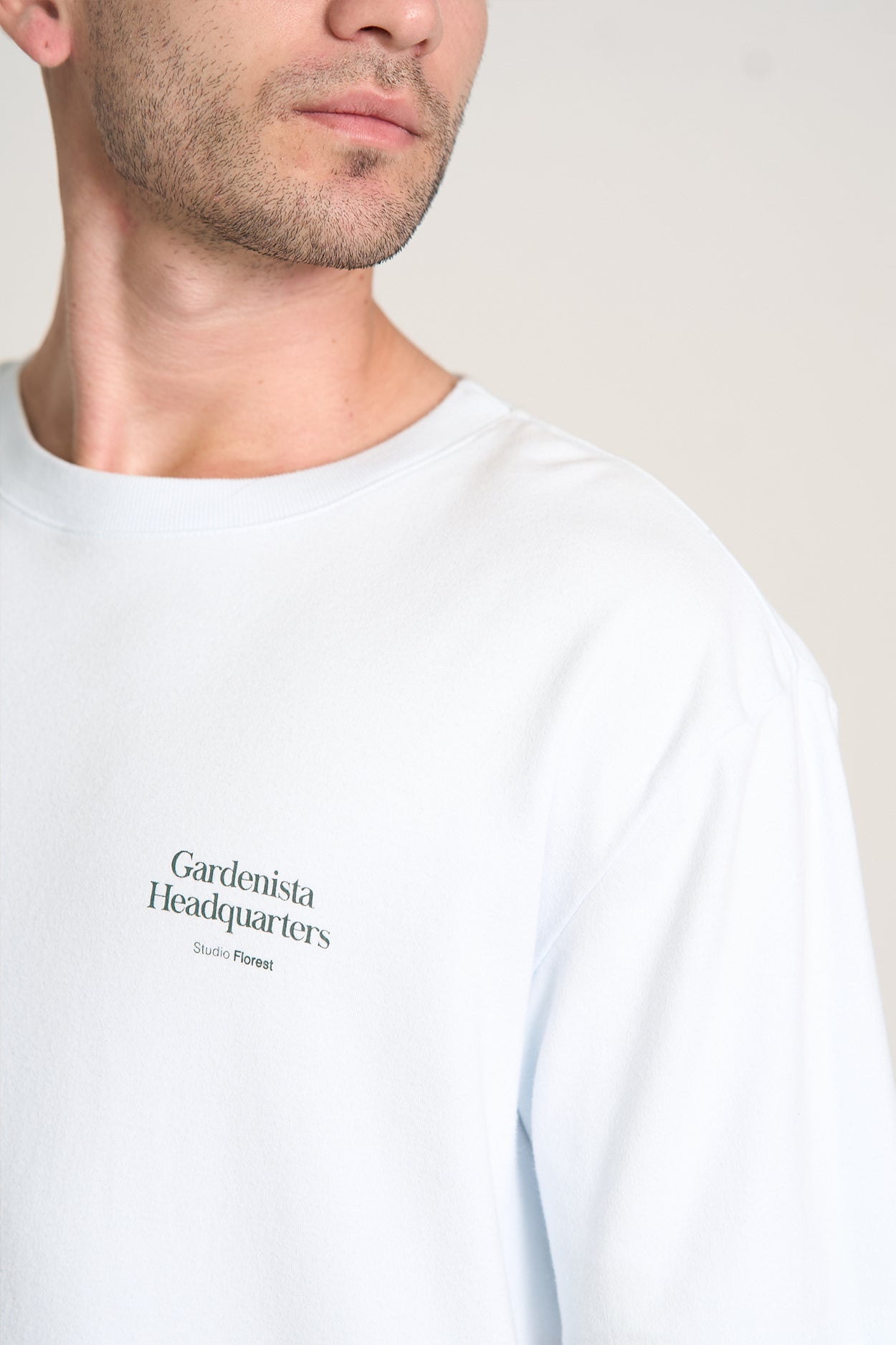 CAMISETA GARDENISTA OVER Branco