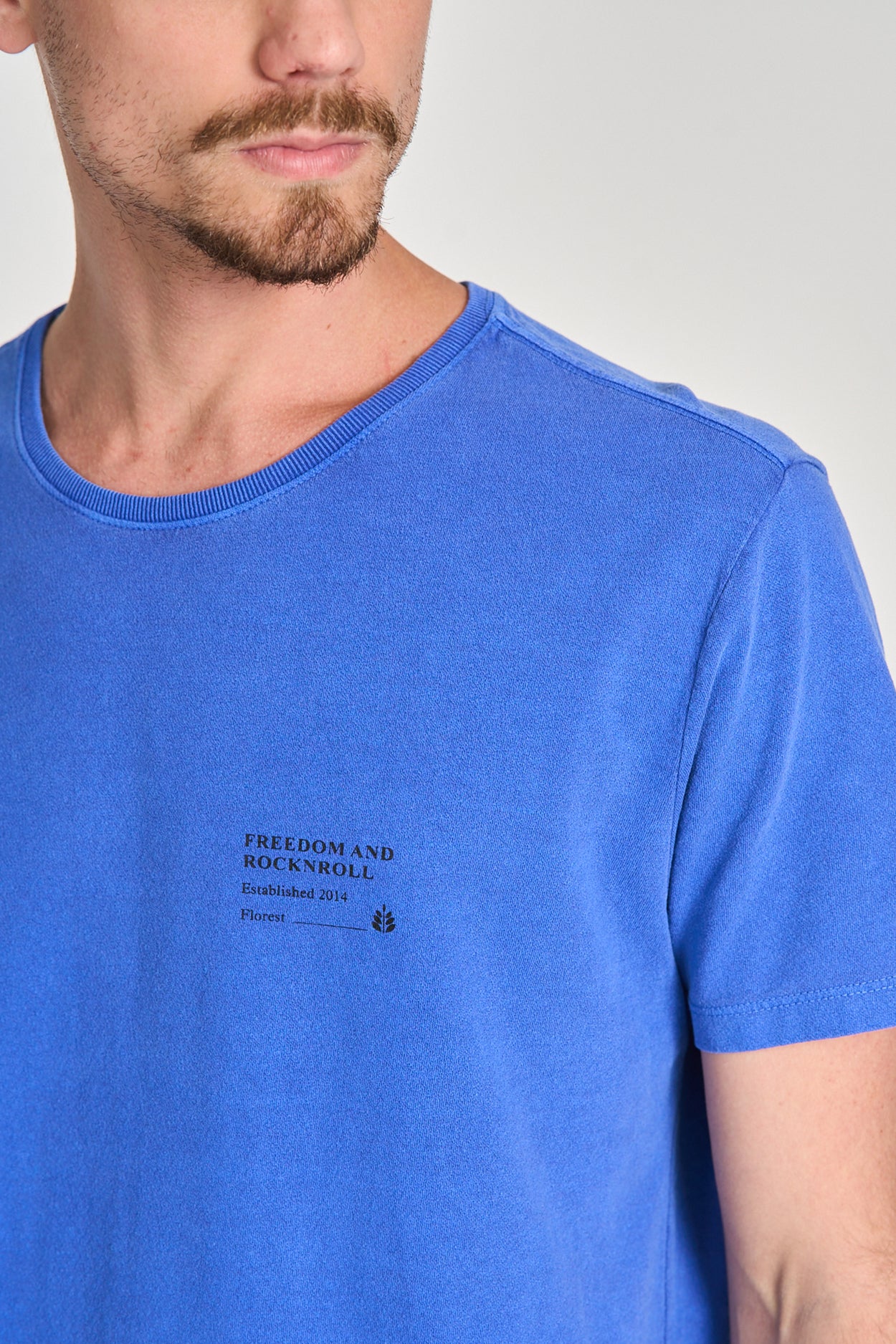 Camiseta Rocknroll Azul
