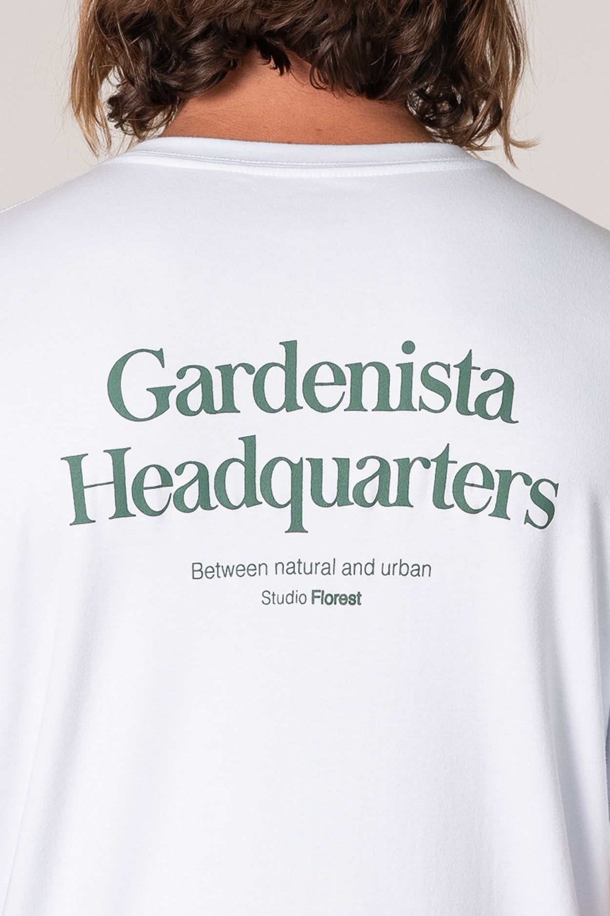 Camiseta Gardenista Over Branco