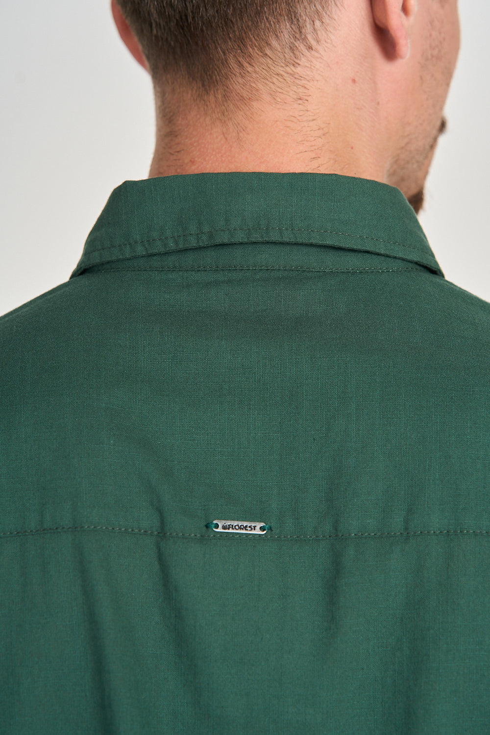 Camisa Flat MC Verde Musgo