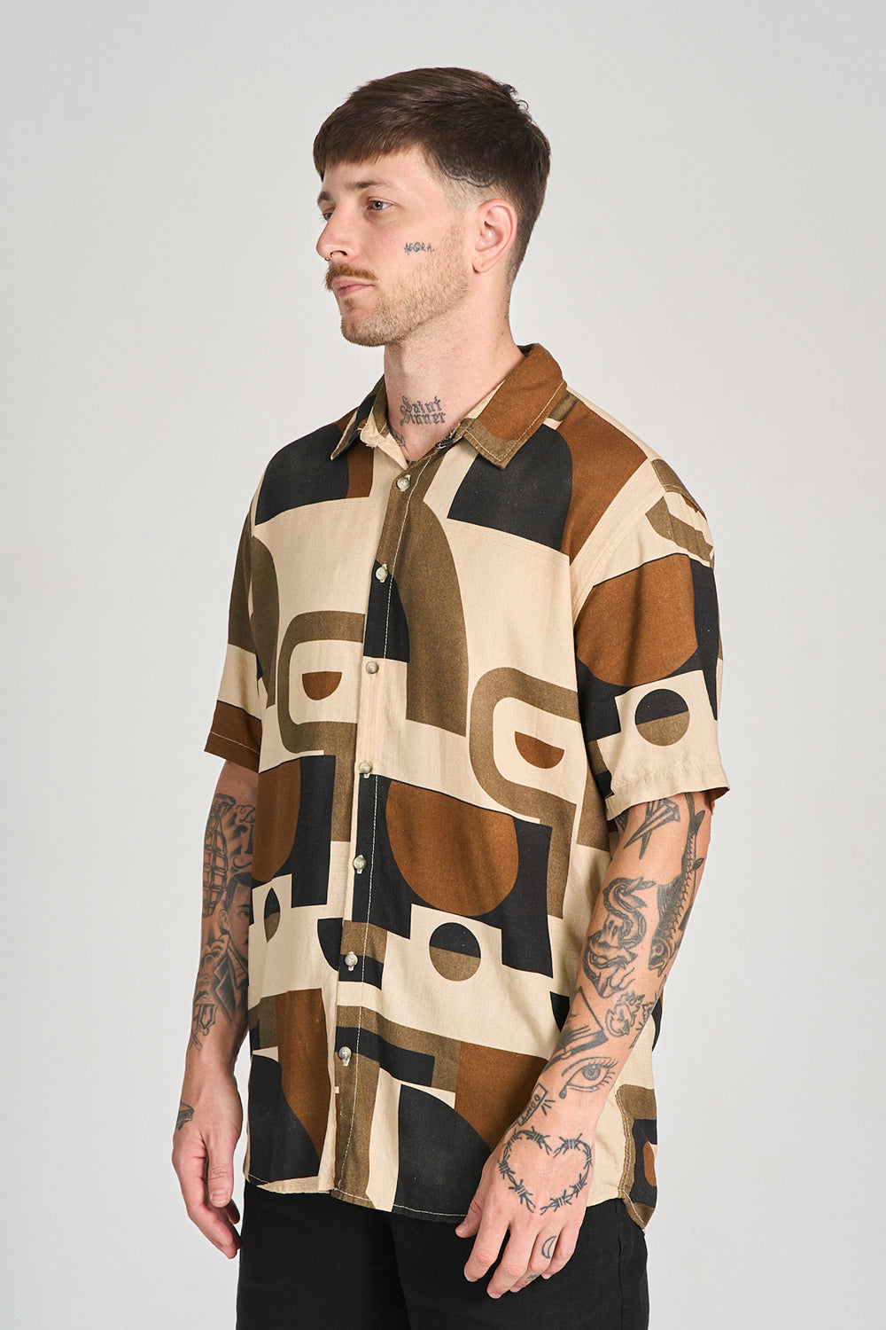 Camisa Nassau Mc Marrom