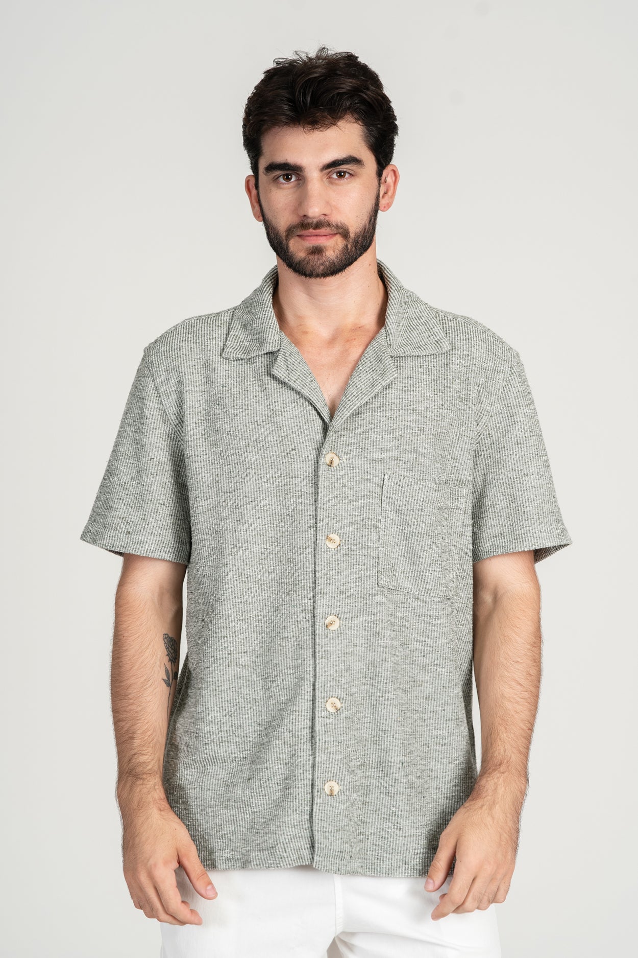 CAMISA MICRO MC Verde Musgo
