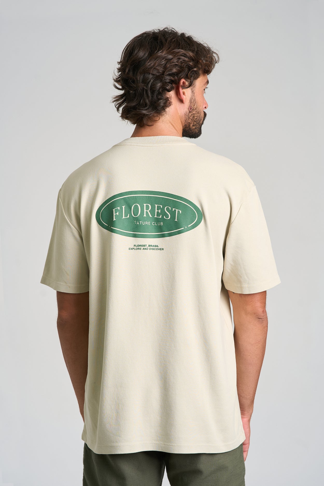 Camiseta Vintage N Club Over Areia