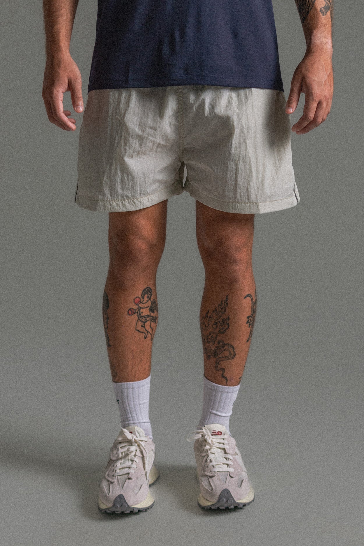 Short Speed Cinza
