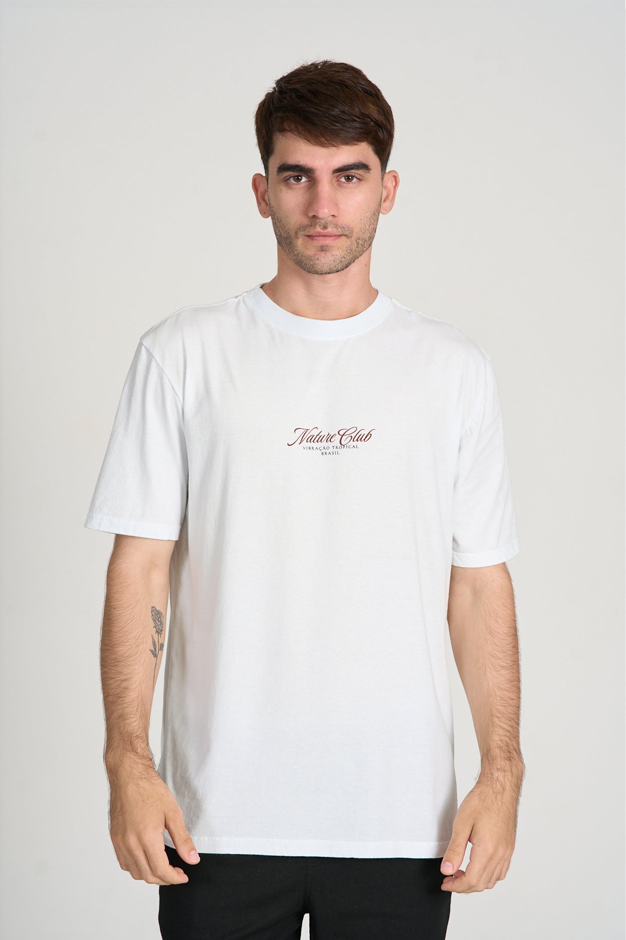 Camiseta Vibração Tropical Branco