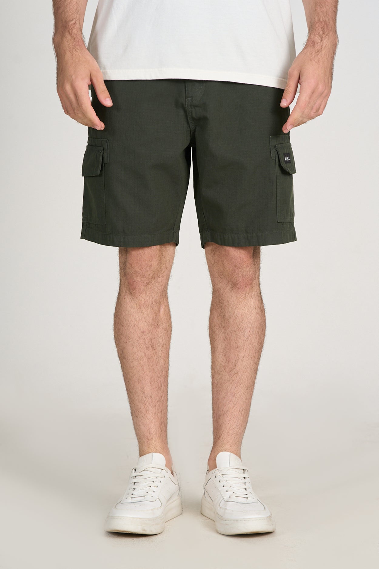 Bermuda Cargo Ripstop Verde Intenso