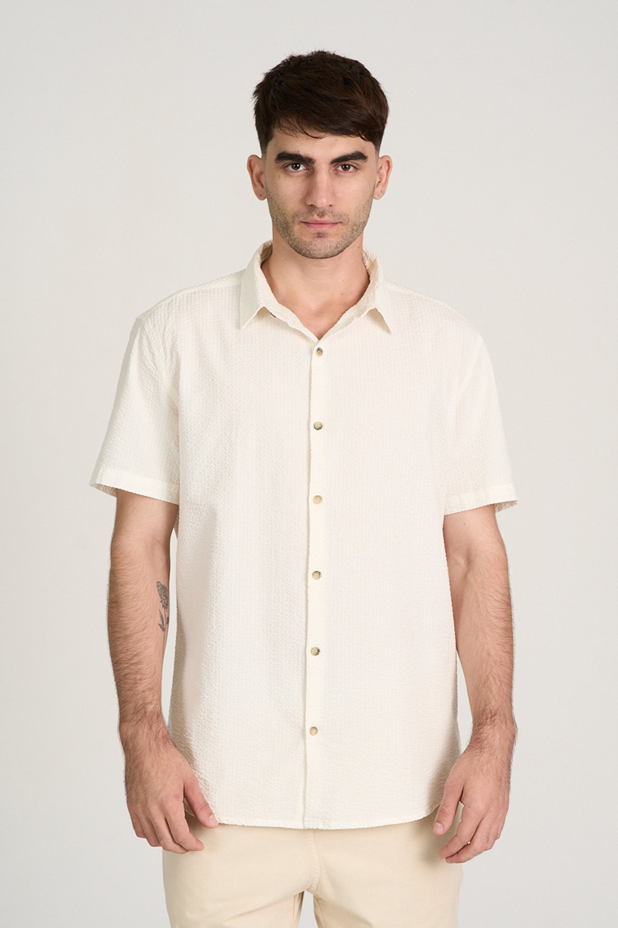 CAMISA COMFY MC Off-White