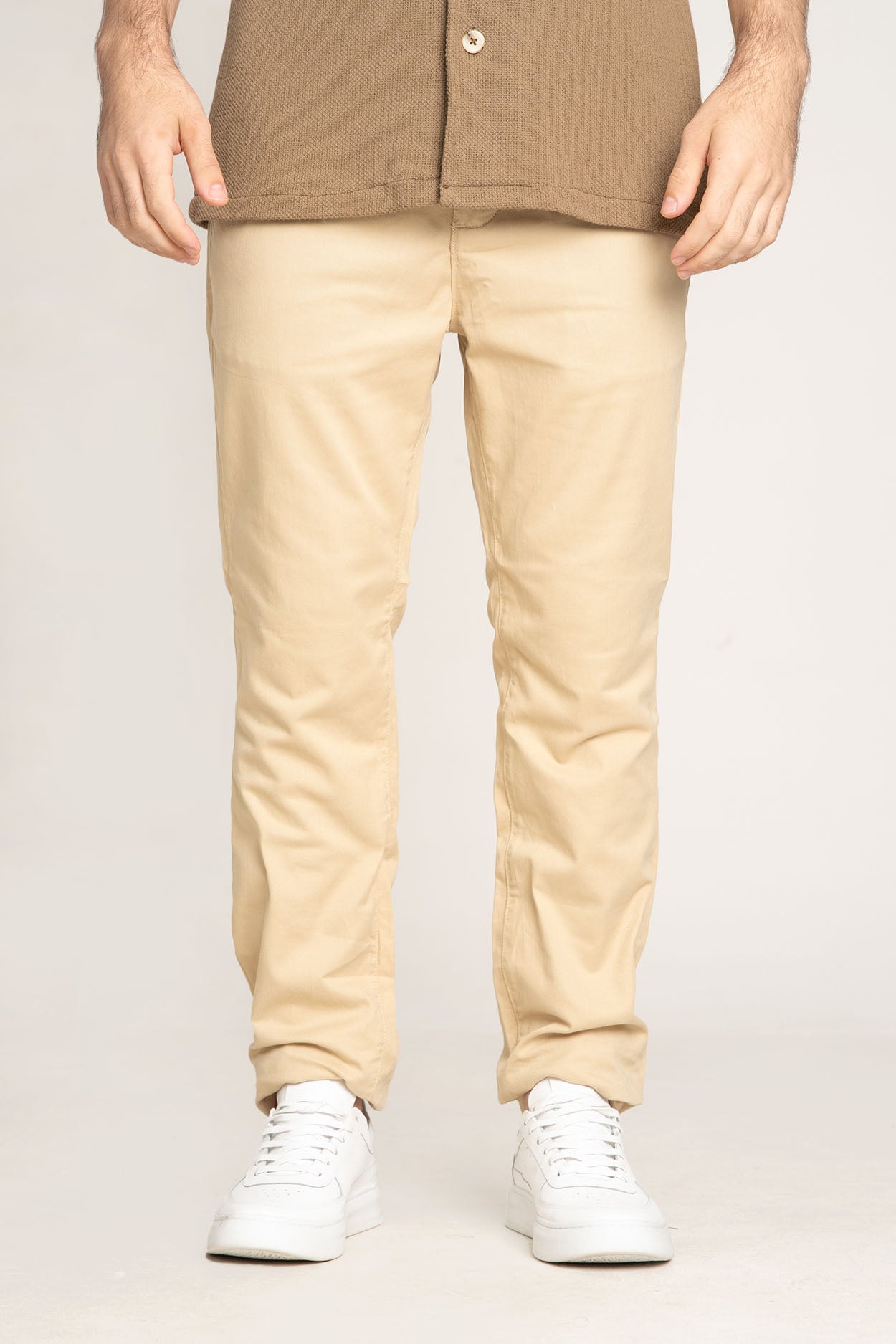 Calça Juta Caqui